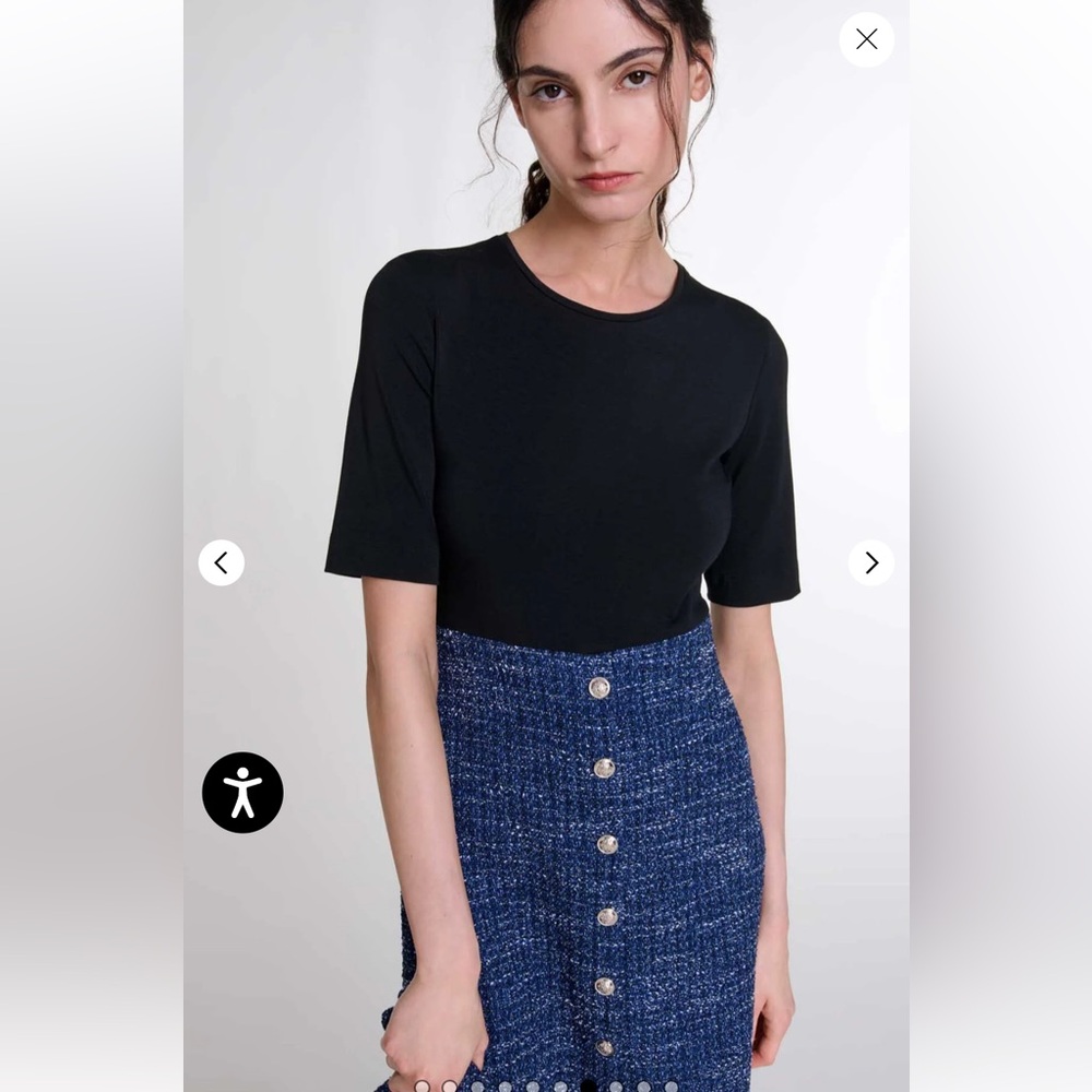 Maje Tweed dress / Size 34